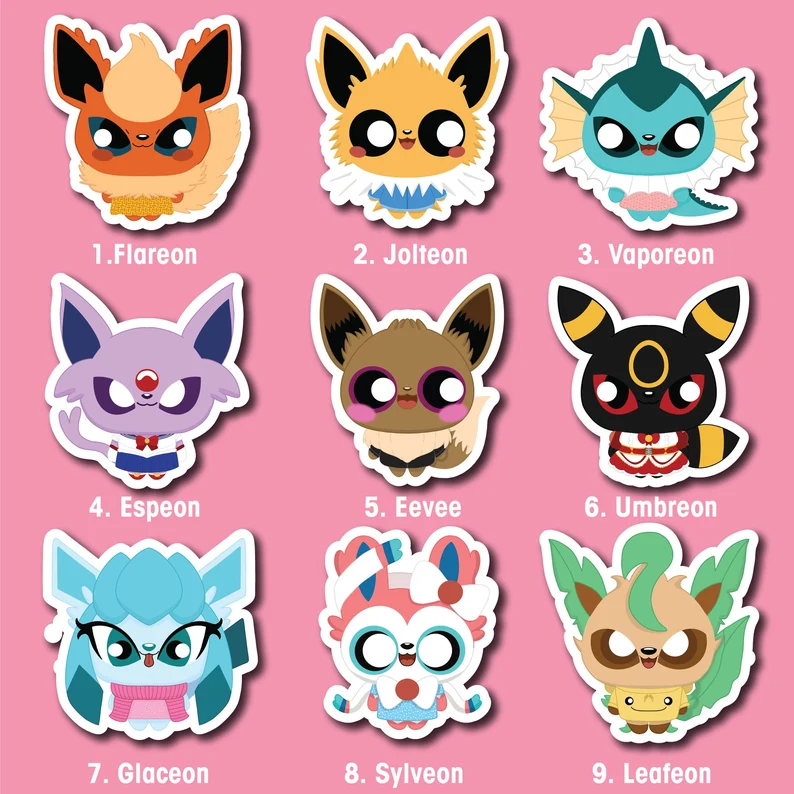 Pokemon Stickers for Sale  Pokemon stickers, Pokemon, Cute pokemon  wallpaper