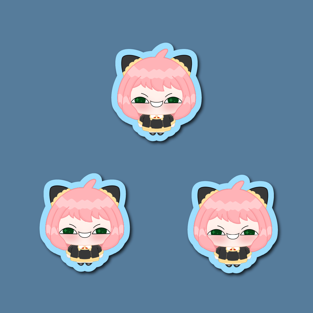 Kawaii Anya Sticker - Image 2
