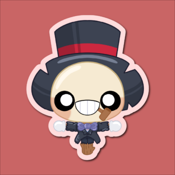 Kawaii Turnip Fan Art Sticker