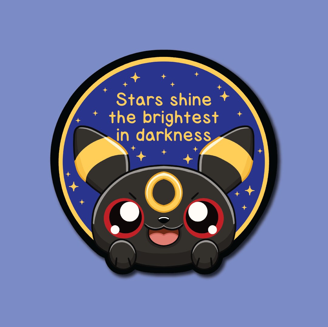 Kawaii Eeveelutions Mental Health Stickers - Image 7